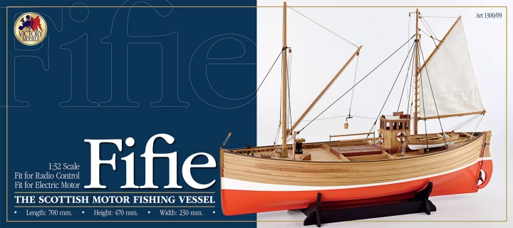 The Scottish Motor Fishing Vessel Fifie 1/32