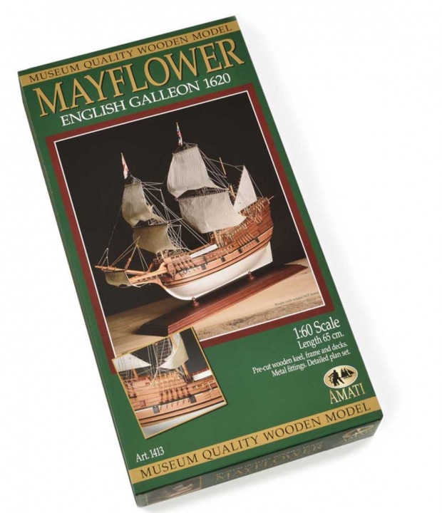 English Galleon 1620 Mayflower 1/60
