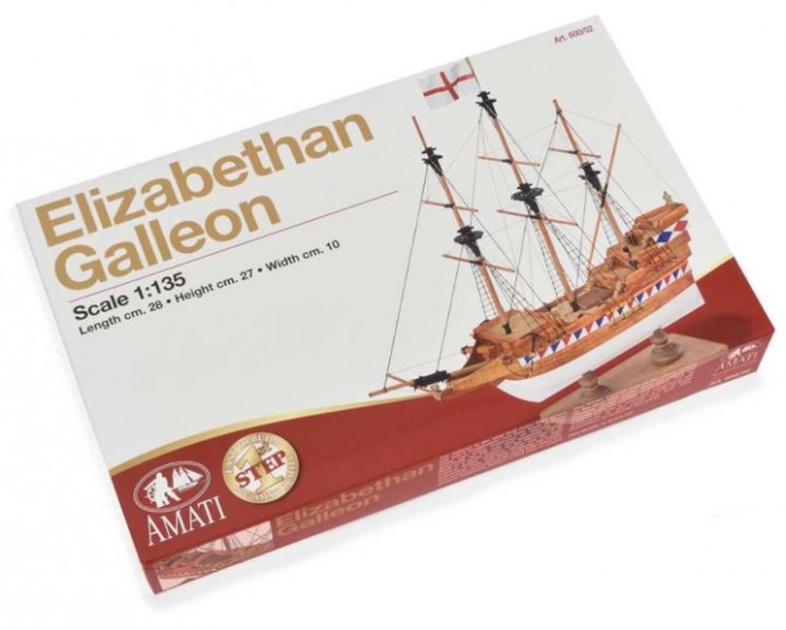Elizabethan Galleon 1/135