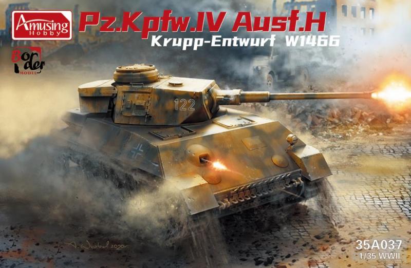Pz.Kpfw. IV Ausf. H "Krupp-Entwurf W1466" 1/35