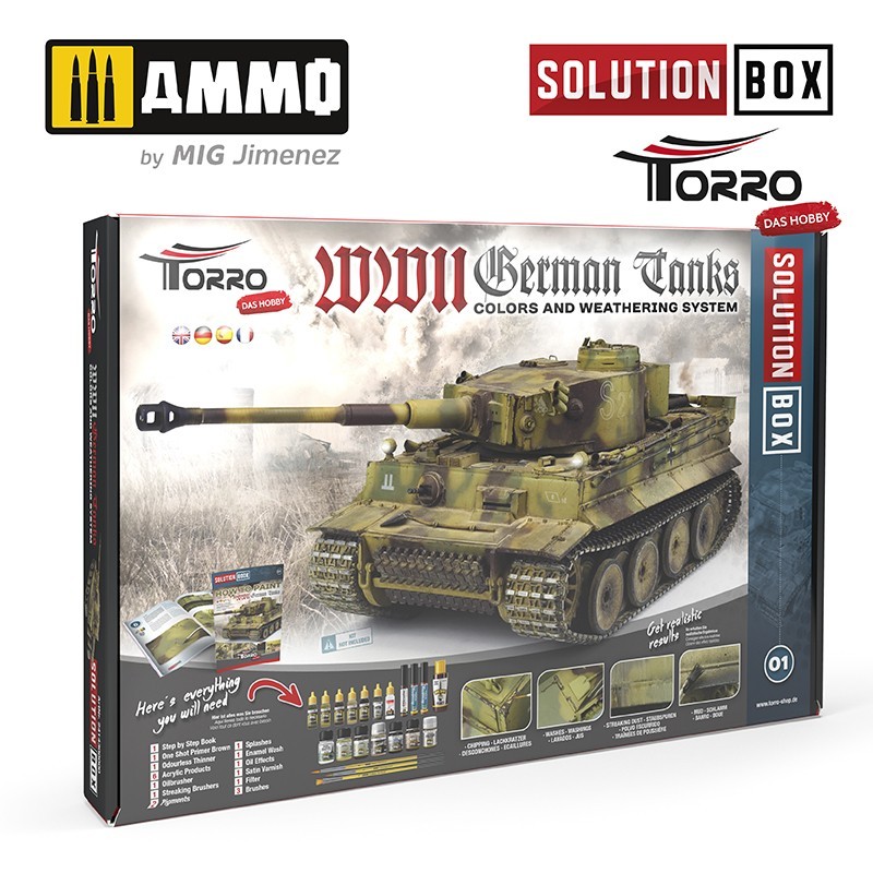 SOLUTION BOX - WWII German Tanks