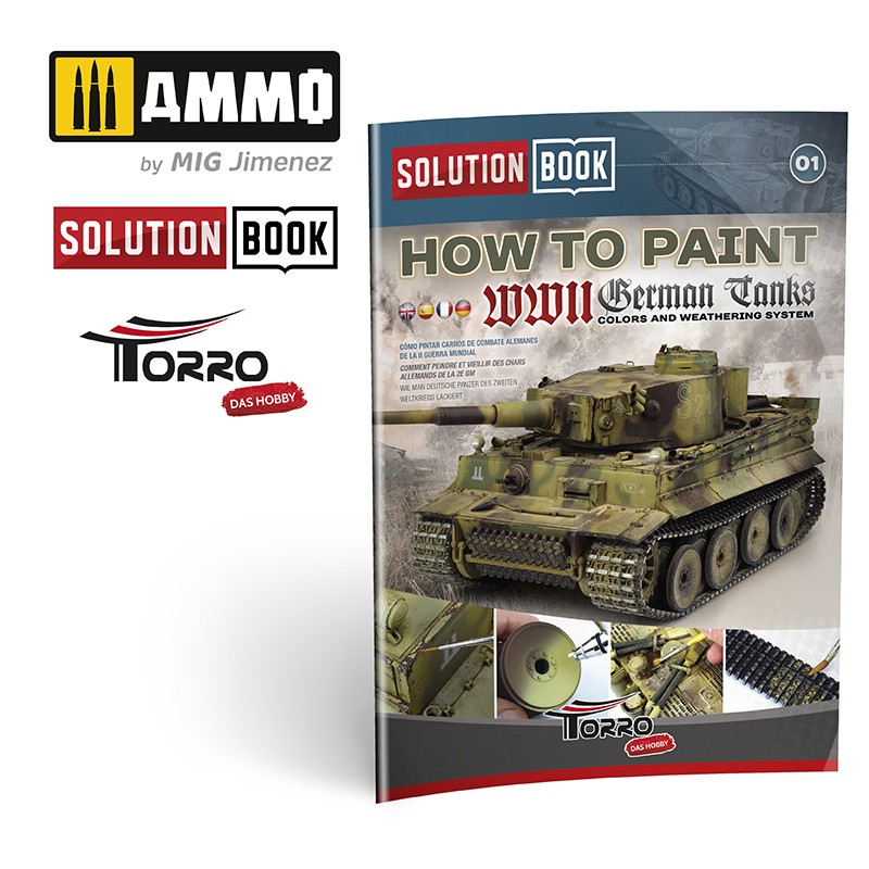 How to paint WWII German Tanks - Solution Book