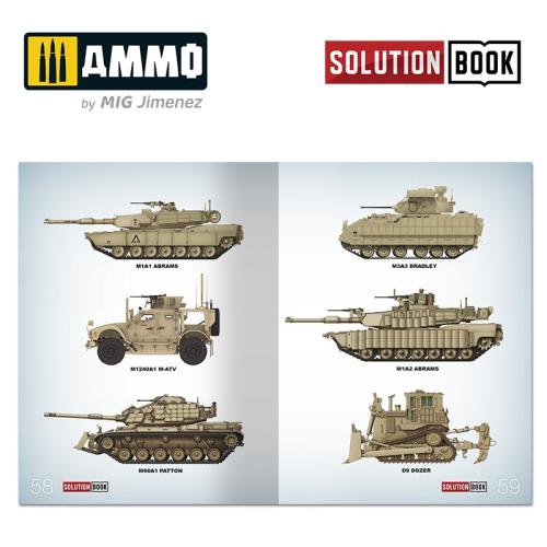 How to Paint Modern US Military Sand Scheme SOLUTION BOOK