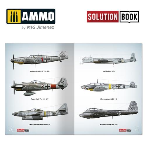 How to Paint WWII Luftwaffe Mid War Aircraft SOLUTION BOOK