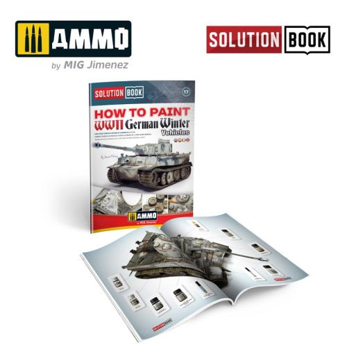 How to paint WWII German Winter Vehicles - Solution Book
