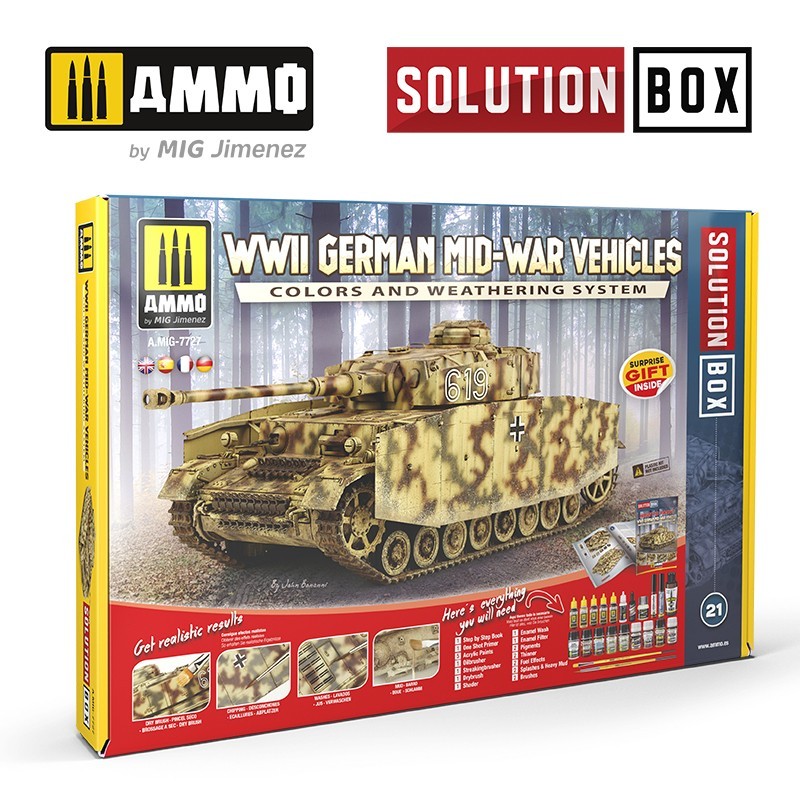 SOLUTION BOX 19 – WWII German Mid-War Vehicles