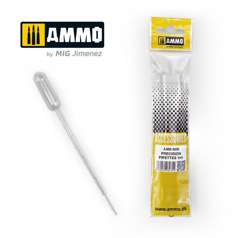 Small Pipettes 1mL (0.03 oz) – 4 pcs