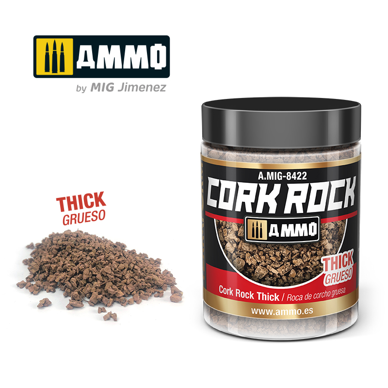 CREATE CORK Cork Rock Thick (Jar 100mL)