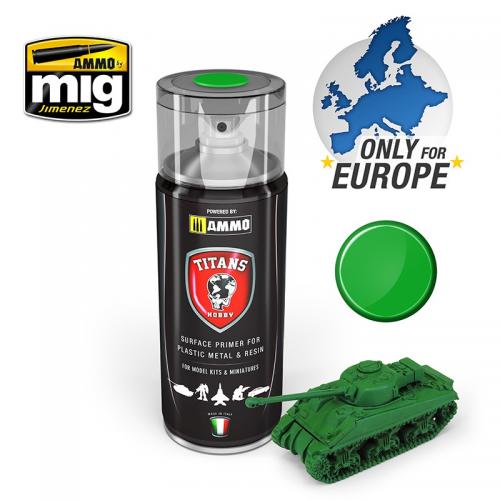 TITANS HOBBY: EMERALD GREEN MATT PRIMER 400ml