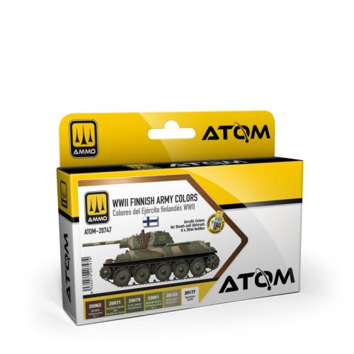 ATOM WWII Finnish Army Colors Set