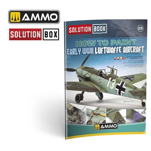 SOLUTION BOOK 25 - How to Paint Early WWII Luftwaffe Aircraft (Multilingual Book)