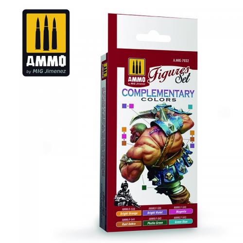 Complementary Colors Figures Paint Set