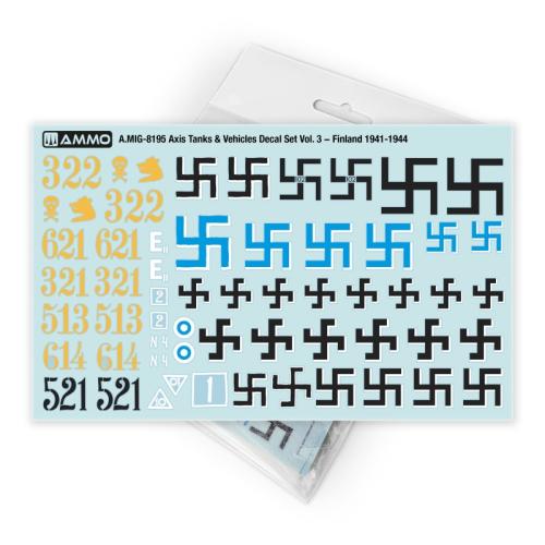 Axis Tanks & Vehicles Decal Set Vol. 3 − Finland 1941-1944
