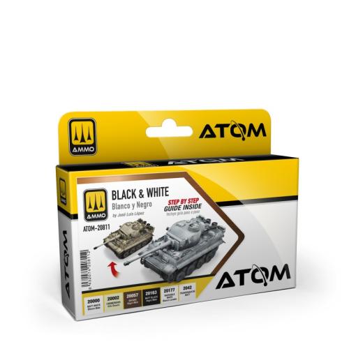 ATOM Black & White Technique Set