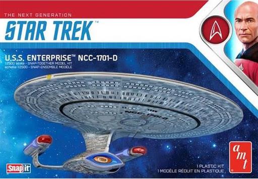 Star Trek The Next Generation U.S.S. Enterprise NCC-1701-D (Snap kit) 1/2500