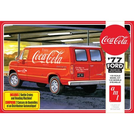 1977 Ford Van w. Vending Machine Coca Cola 1/25
