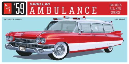 1959 Cadillac Ambulance 1:25