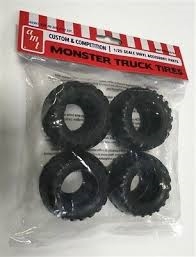 Monster Truck Tire Parts Pack 1/25