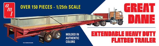 Great Dane Extendable Flat Bed Trailer 1/25