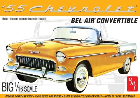 1955 Chevy Bel Air Convertible 1/16