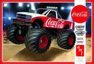 1988 CHEVY SILVERADO MONSTER TRUCK (COCA-COLA) 1/25