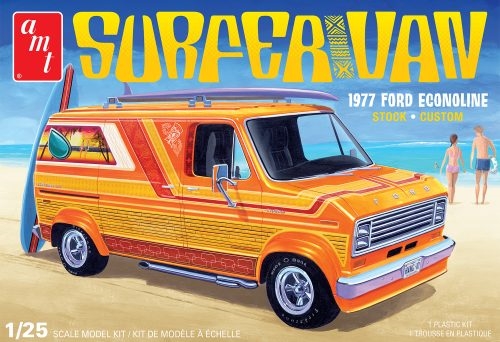Surfer Van 1977 Ford Econoline 1/25