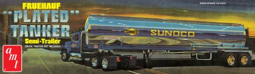 FRUEHAUF PLATED TANKER TRAILER (SUNOCO) 1/25