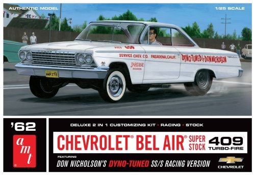 1962 Chevrolet Bel Air Super Stock Don Nicholson 1/25
