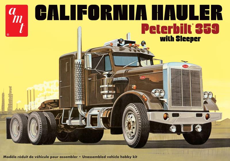 PETERBILT 359 CALIFORNIA HAULER W/SLEEPER 1/25