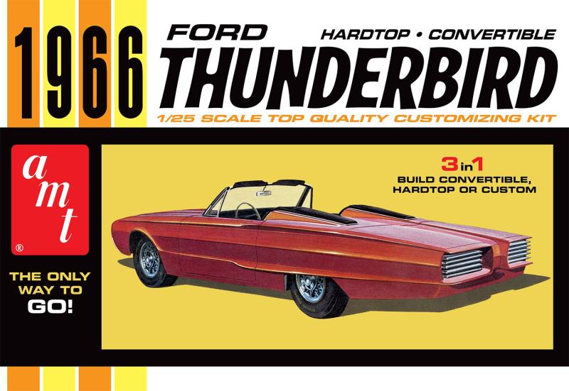 ‘66 Ford Thunderbird Hardtop/Convertible 1/25