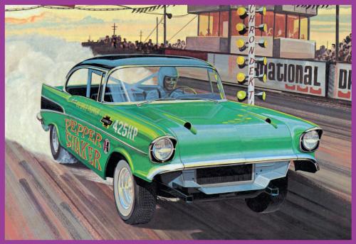 1957 CHEVY BEL AIR "PEPPER SHAKER" SILENT BOX 1/25