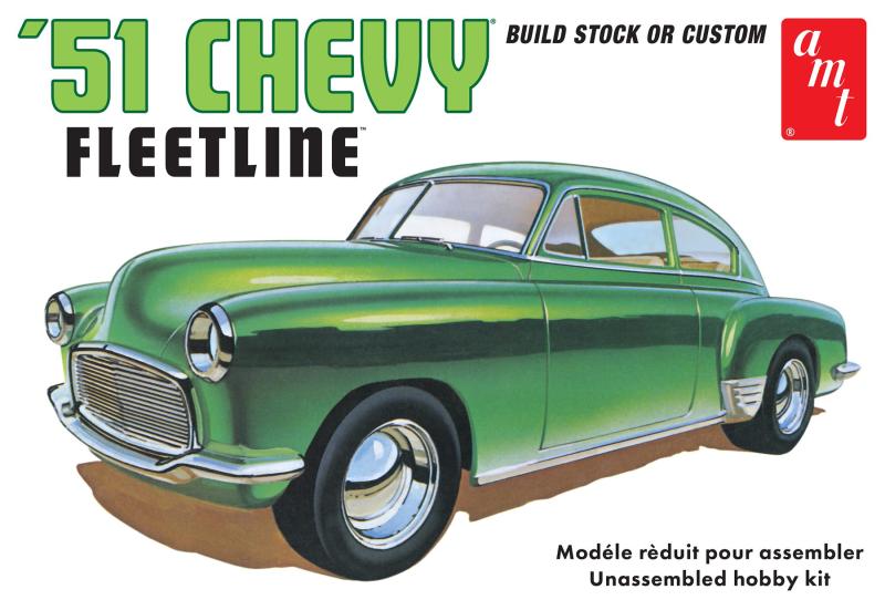 51 Chevy Fleetline Build Stock or Custom 1/25