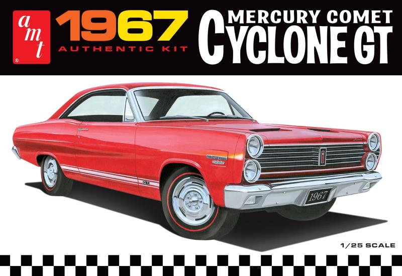 1967 Mercury Comet Cyclone GT 1/25