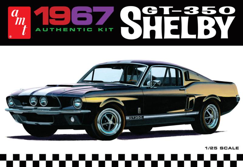 1967 Shelby GT-350 Molded in White 1/25