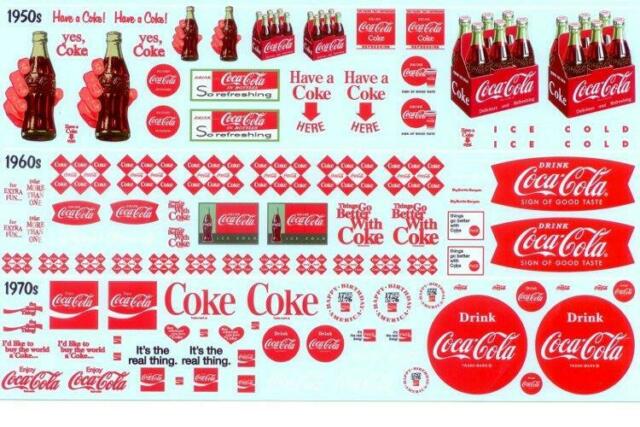 Coca Cola Decal Pack 1/25