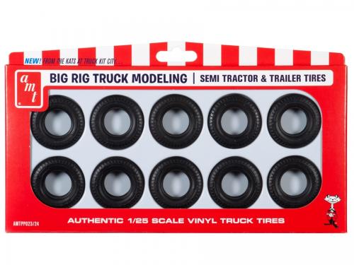 BIG RIG TRUCK TIRE PARTS PACK 1/25