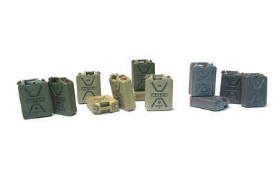 Modern British Water Canisters, 12pcs 1/35