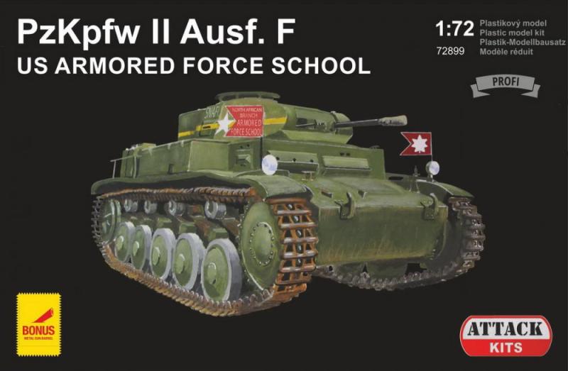 Pz.Kpfw.II Ausf.F Captured 1/72