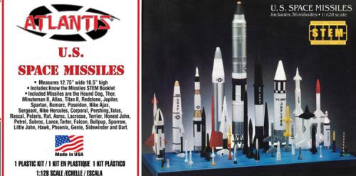 U.S. Space Missiles 1:128