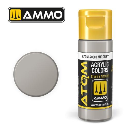 ATOM COLOR Midgrey - 20 ml