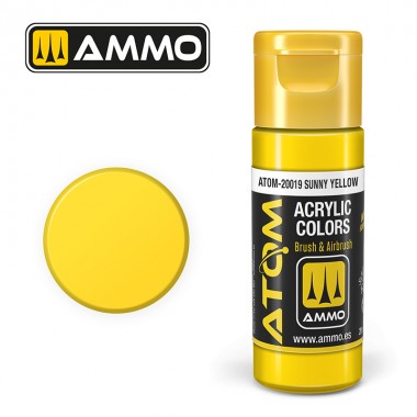 ATOM COLOR Sunny Yellow - 20 ml