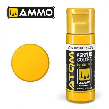 ATOM COLOR Gold Yellow - 20 ml