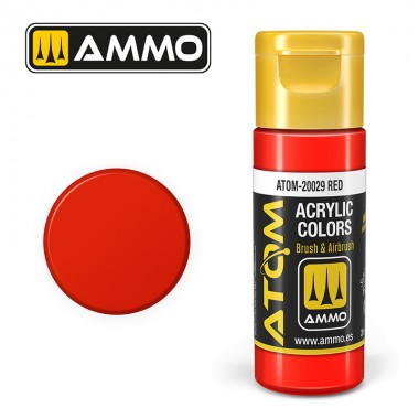 ATOM COLOR Red - 20 ml