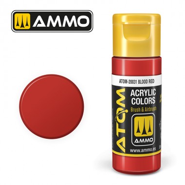 ATOM COLOR Blood Red - 20 ml