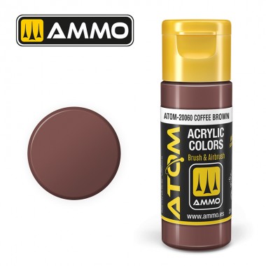 ATOM COLOR Coffee Brown - 20 ml