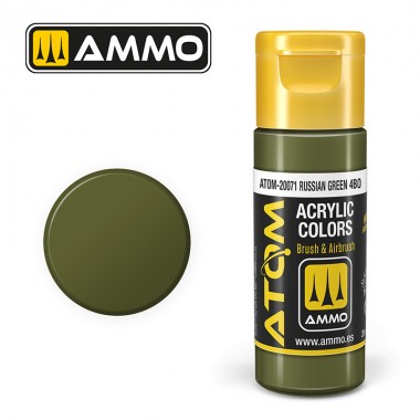 ATOM COLOR Russian Green 4BO - 20 ml