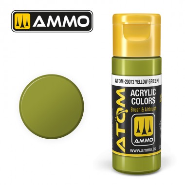 ATOM COLOR Yellow Green - 20 ml