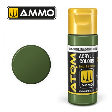 ATOM COLOR Hellgrün / Chromate Green - 20 ml