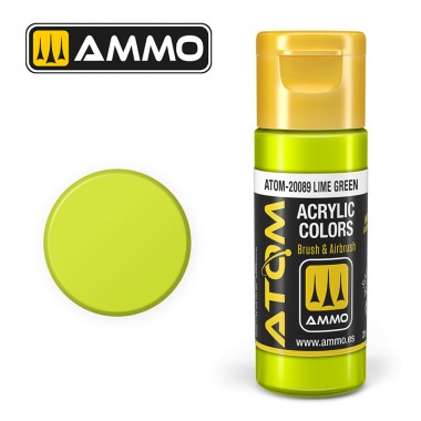 ATOM COLOR Lime Green - 20 ml