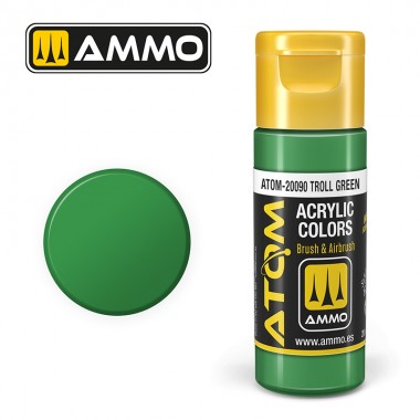 ATOM COLOR Troll Green - 20 ml